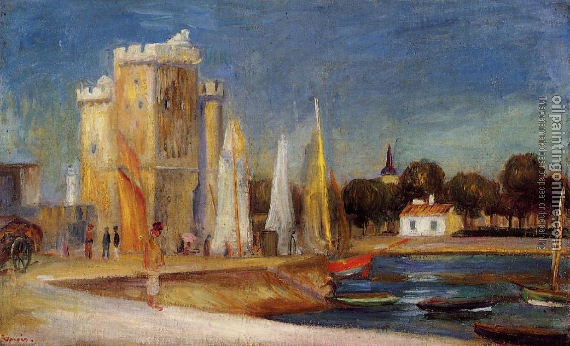 Renoir, Pierre Auguste - The Port of Rochelle